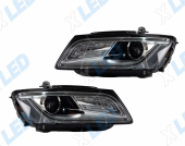 �������� ��� Audi Q5 (2013-2017) � bi-led ������� �V3 pro X-LED, ����������� ������