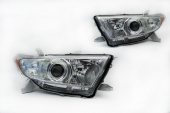 �������� ��� Toyota Highlander (2010-2013) � bi-led ������� �6 X-LED, ����������� �������