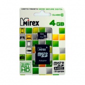   SDHC MIREX  4 GB (Class 10)