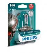   H4 Philips X-treme Vision Moto 12342XV+BW 